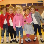 Everyone looked so cute all dressed for a sock hop!